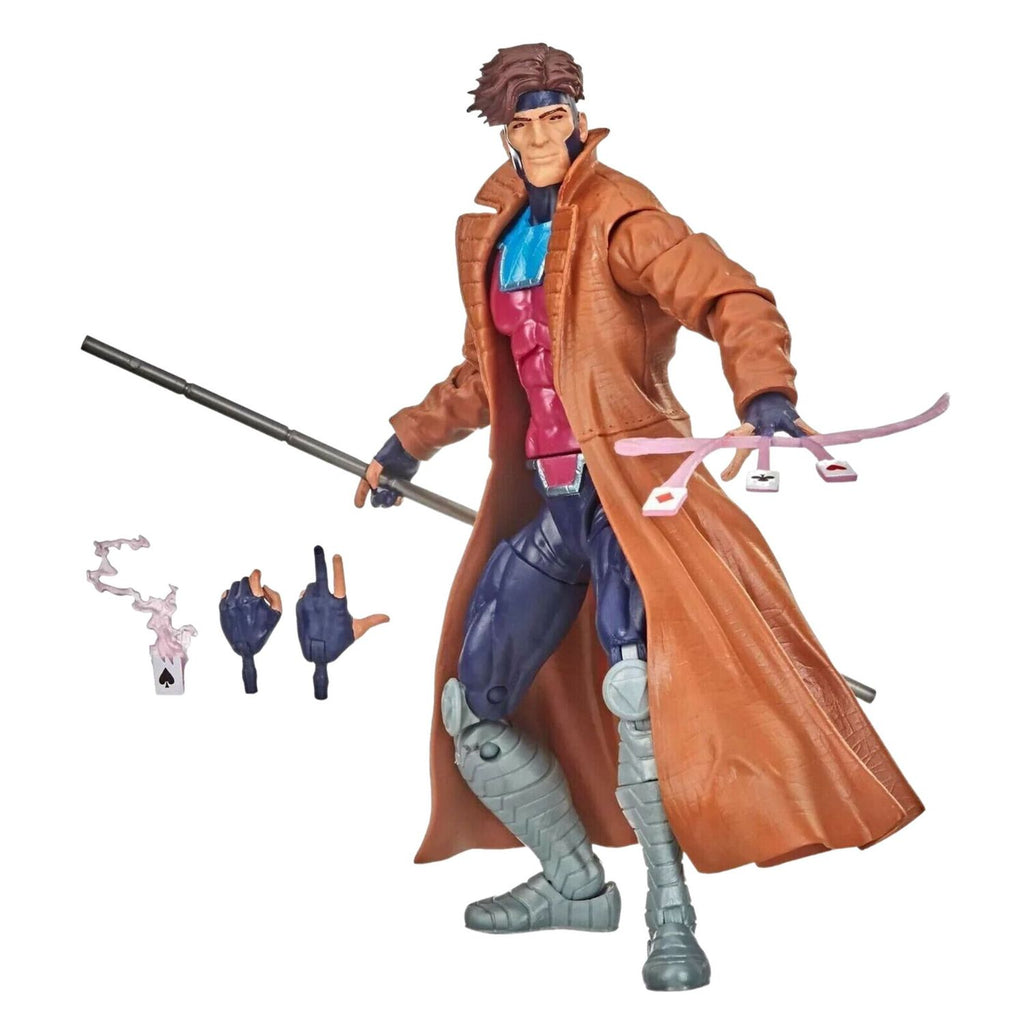 Figura de Acción Gambito X-Men Marvel Legends Retro Gambit