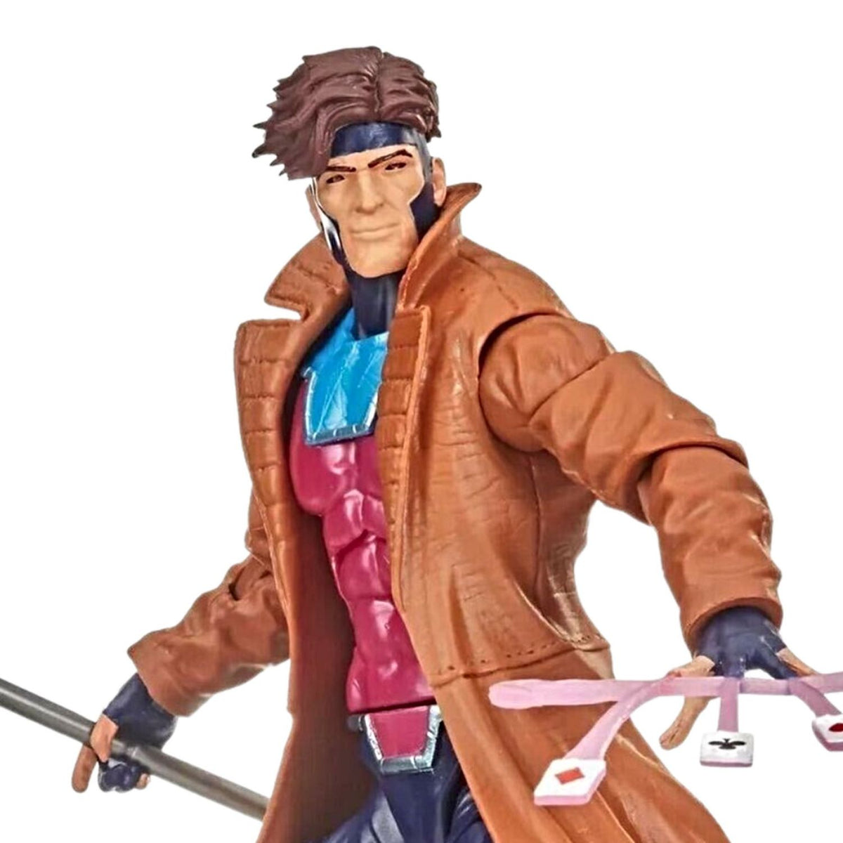 Figura de Acción Gambito X-Men Marvel Legends Retro Gambit