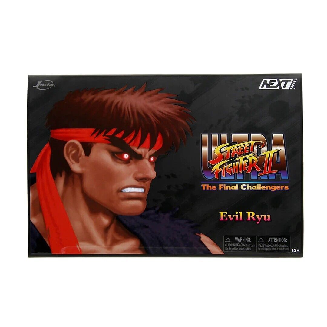 Figura de Acción Ultra Street Fighter 2 Evil Ryu Jada Toys