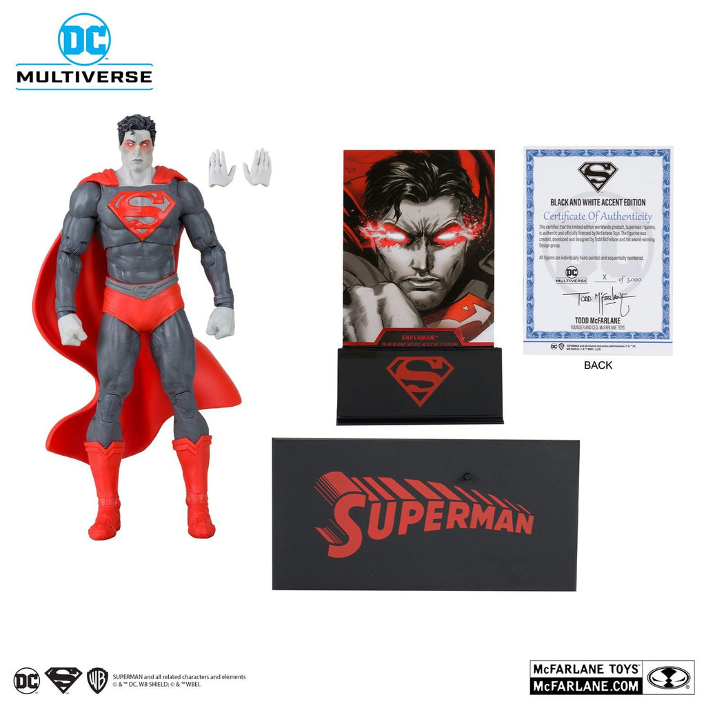 DC Comics Superman Limited Black & White Accent Edition