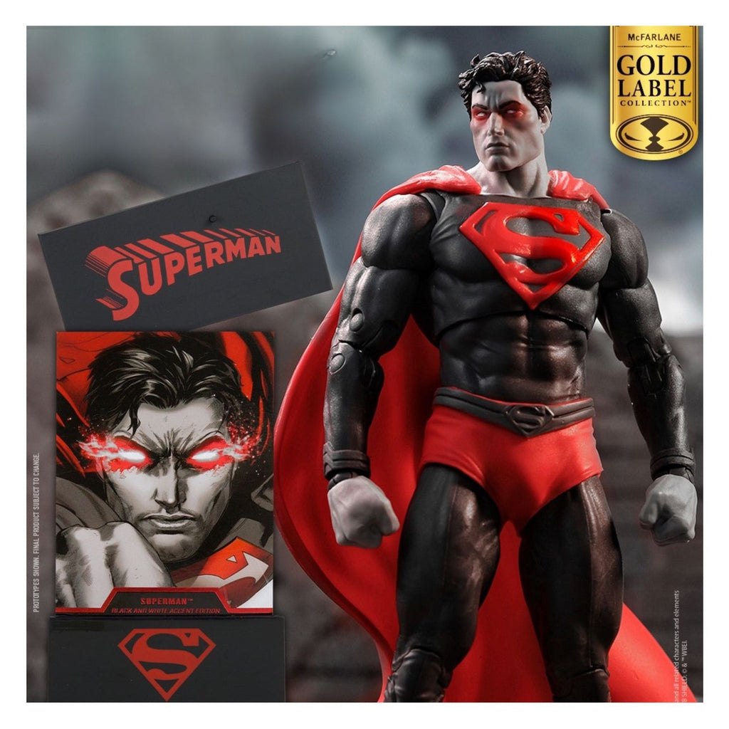 DC Comics Superman Limited Black & White Accent Edition