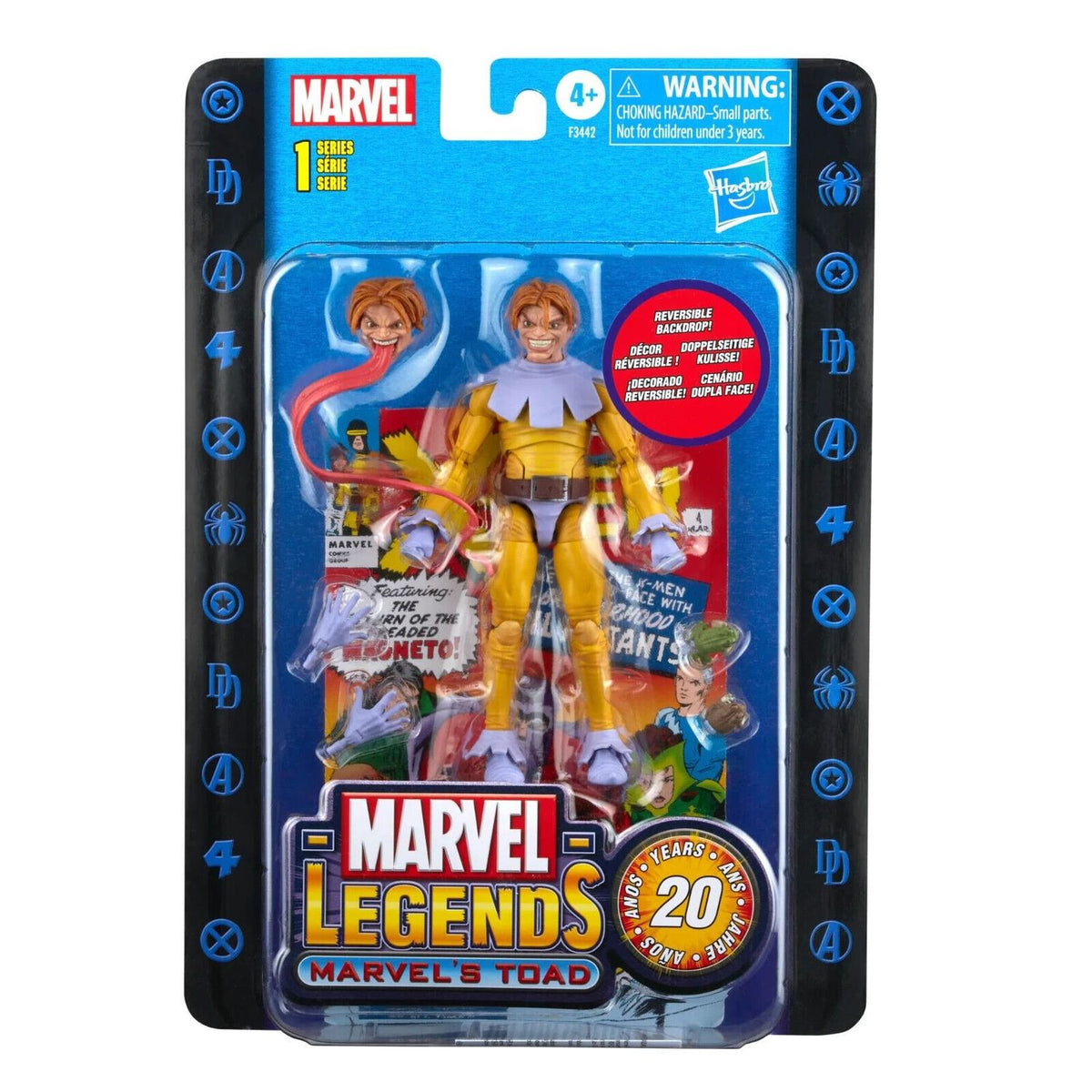 Figura de Coleccion X-Men Marvel Legends Retro Toad