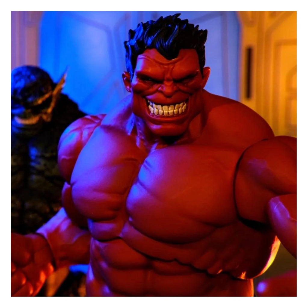 Figura de Acción Marvel Select Red Hulk Rojo